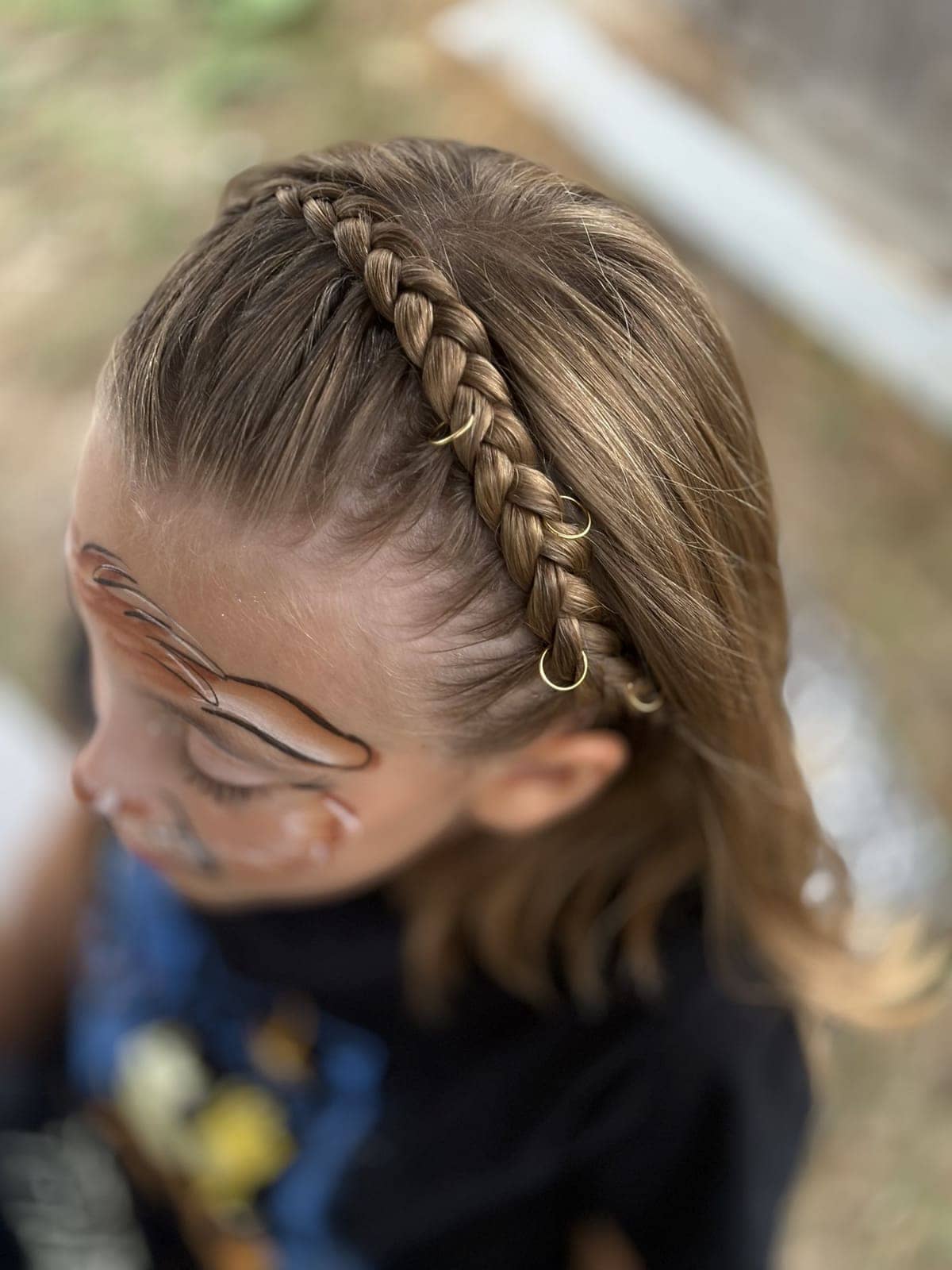 A braided hairband